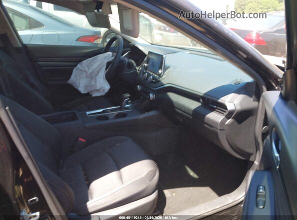 1N4BL4BV7KC234899 2019 NISSAN ALTIMA Black Widok wnętrza z przodu