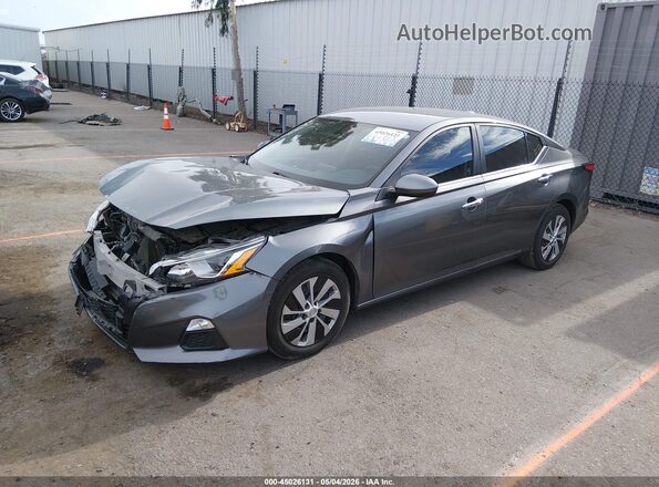 1N4BL4BV7LC258931 2020 NISSAN ALTIMA Gray Առջևի ձախ երեք քառորդ տեսարան