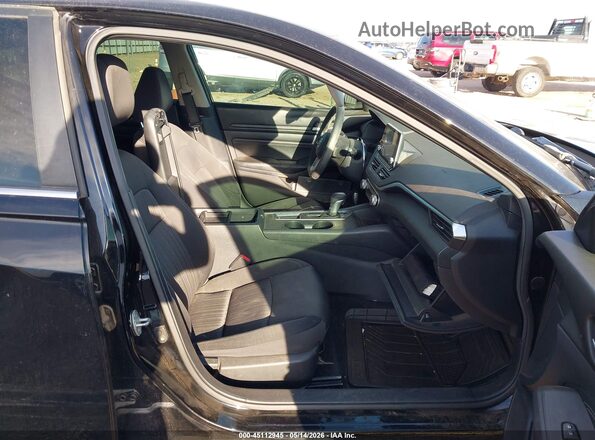 1N4BL4BV8KC206724 2019 NISSAN ALTIMA Black Widok wnętrza z przodu