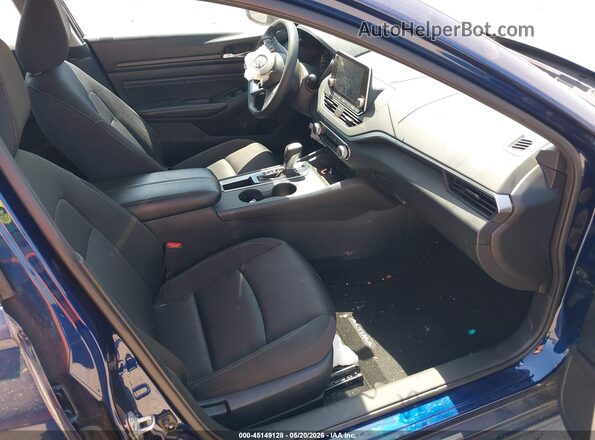 1N4BL4BV8KC260024 2019 NISSAN ALTIMA Dark Blue Вид салона спереди