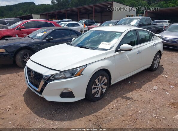 1N4BL4BV8LC122016 2020 NISSAN ALTIMA Белый Передняя левая четверть
