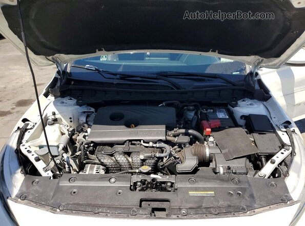 1N4BL4BV8LC131802 2020 NISSAN ALTIMA White Widok wnętrza z tyłu