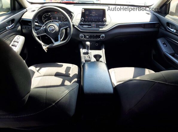 1N4BL4BV8LC131802 2020 NISSAN ALTIMA White Widok deski rozdzielczej
