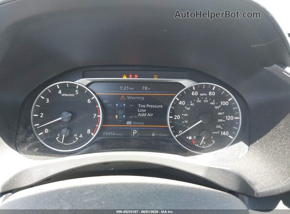 1N4BL4BV8LC140967 2020 NISSAN ALTIMA White Вид задніх сидінь