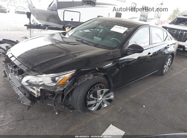 1N4BL4BV8LC172222 2020 NISSAN ALTIMA Black წინა მარცხენა ხედი სამი მეოთხედიდან