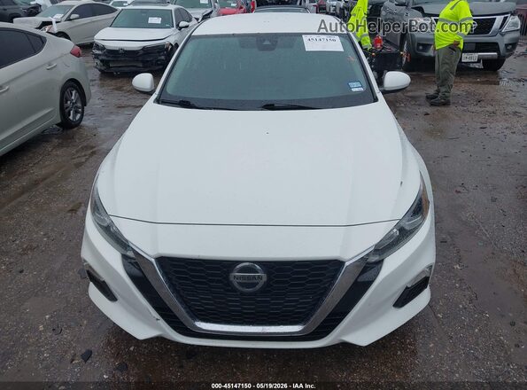 1N4BL4BV8MN364732 2021 NISSAN ALTIMA White Widok zestawu wskaźników