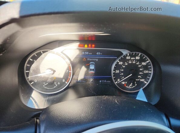1N4BL4BVXLC140369 2020 NISSAN ALTIMA Black Սարքավորումների վահանակի տեսք