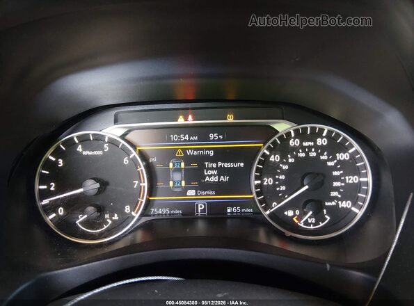1N4BL4BVXLC172013 2020 NISSAN ALTIMA White Widok tylnych siedzeń