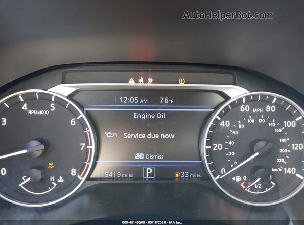 1N4BL4BVXLC215703 2020 NISSAN ALTIMA Black Vista de los asientos traseros