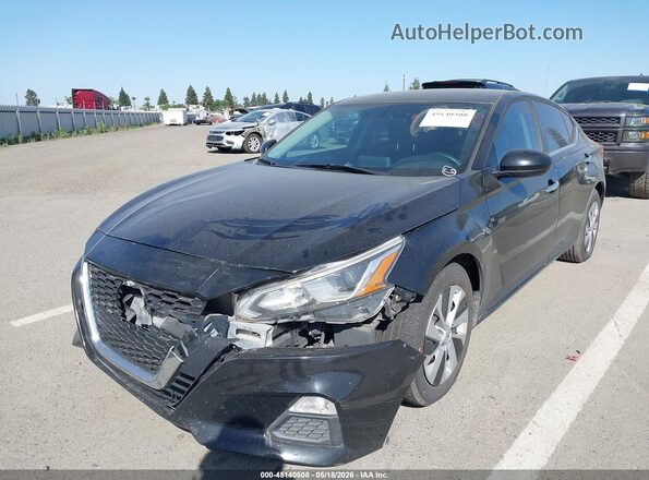 1N4BL4BVXLC215703 2020 NISSAN ALTIMA Black Vista tres cuartos delantera izquierda