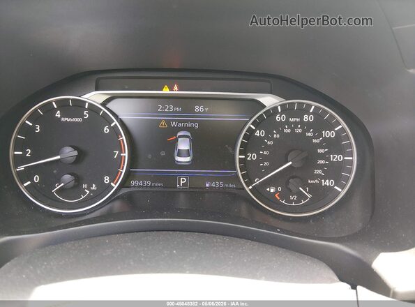 1N4BL4BVXLC276646 2020 NISSAN ALTIMA White უკანა სავარძლების ხედი