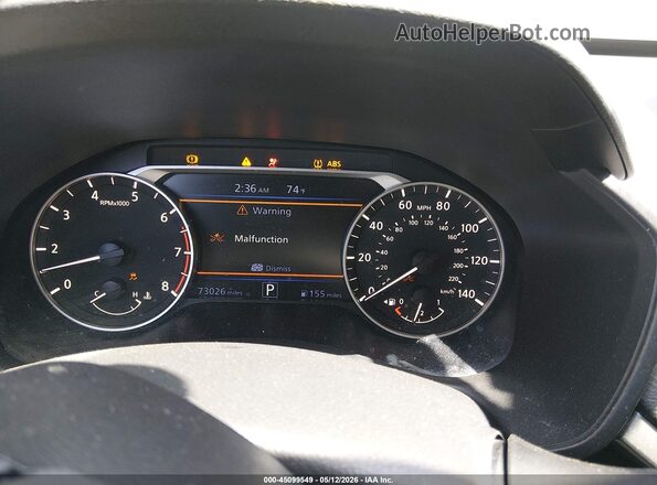 1N4BL4BW5KC200744 2019 NISSAN ALTIMA Gray Widok tylnych siedzeń