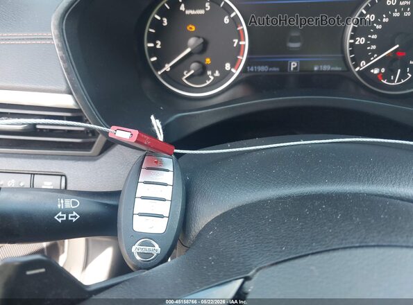 1N4BL4CV0KC127496 2019 NISSAN ALTIMA Silver Widok deski rozdzielczej