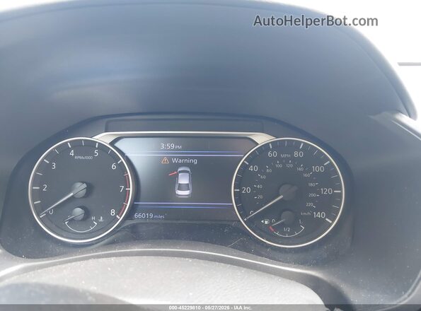 1N4BL4CV0LC281899 2020 NISSAN ALTIMA Red Widok tylnych siedzeń