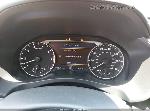 1N4BL4CV0MN317936 2021 NISSAN ALTIMA Orange Вид задніх сидінь