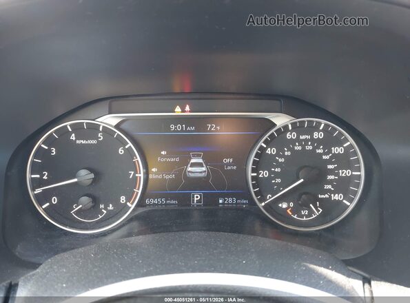 1N4BL4CV0NN353501 2022 NISSAN ALTIMA Black Հետևի նստատեղերի տեսք