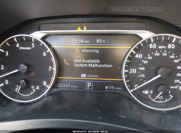 1N4BL4CV0PN342467 2023 NISSAN ALTIMA Черный Вид задних сидений