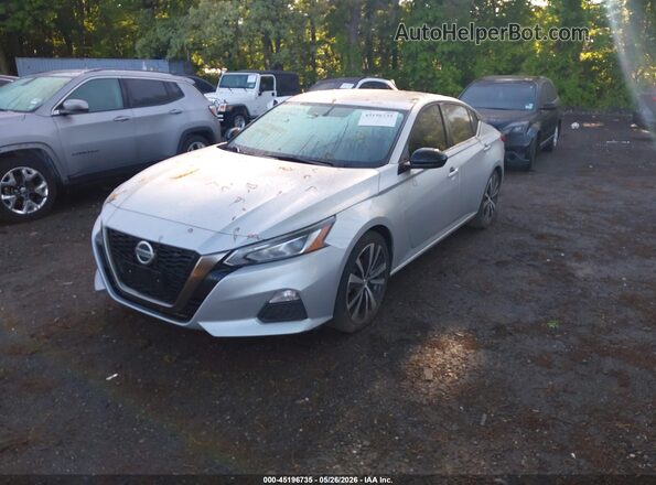 1N4BL4CV1KC129080 2019 NISSAN ALTIMA Silver Առջևի ձախ երեք քառորդ տեսարան
