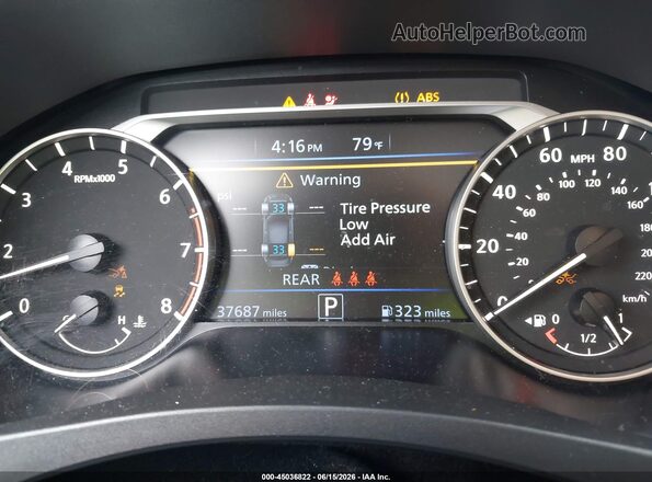 1N4BL4CV1RN307830 2024 NISSAN ALTIMA Gray Vista de los asientos traseros