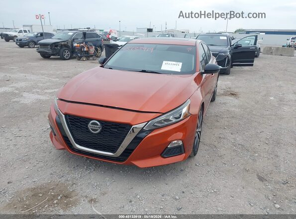 1N4BL4CV2KC185125 2019 NISSAN ALTIMA Orange Вид спереду