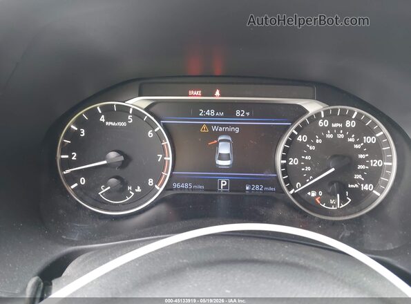 1N4BL4CV2KC185125 2019 NISSAN ALTIMA Orange Вид задніх сидінь