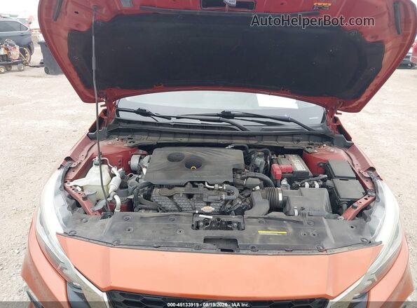 1N4BL4CV2KC185125 2019 NISSAN ALTIMA Orange Вид ззаду