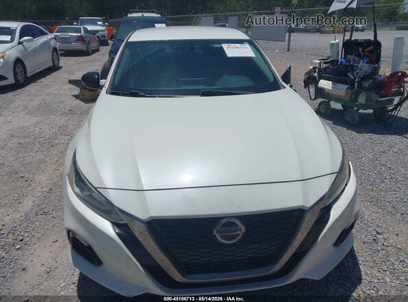 1N4BL4CV2KC250667 2019 NISSAN ALTIMA White Instrument cluster view
