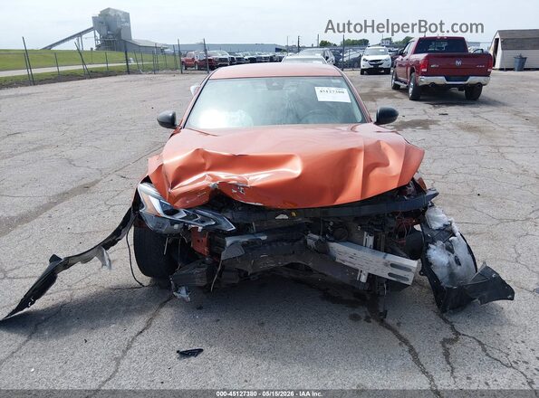 1N4BL4CV2MN317873 2021 NISSAN ALTIMA Orange უკანა სალონის ხედი