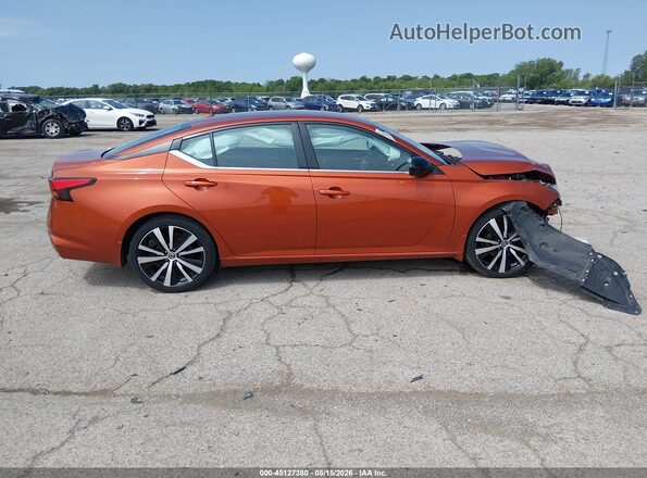 1N4BL4CV2MN317873 2021 NISSAN ALTIMA Orange სალონის 360-გრადუსიანი ხედი