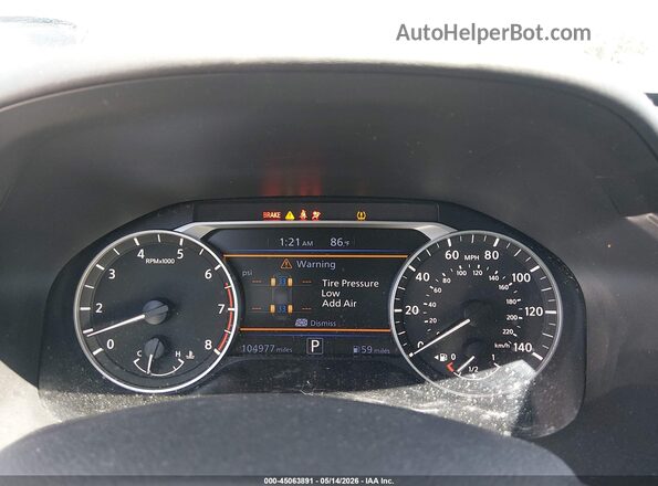 1N4BL4CV2MN348430 2021 NISSAN ALTIMA Gray Vista de los asientos traseros