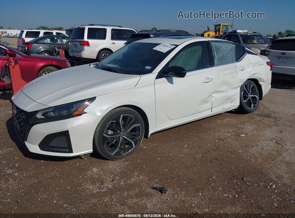 1N4BL4CV2PN318882 2023 NISSAN ALTIMA White Առջևի ձախ երեք քառորդ տեսարան