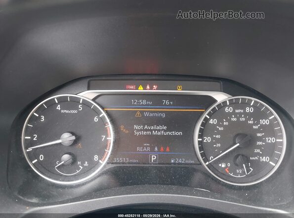 1N4BL4CV2RN315516 2024 NISSAN ALTIMA Silver Rear seats view