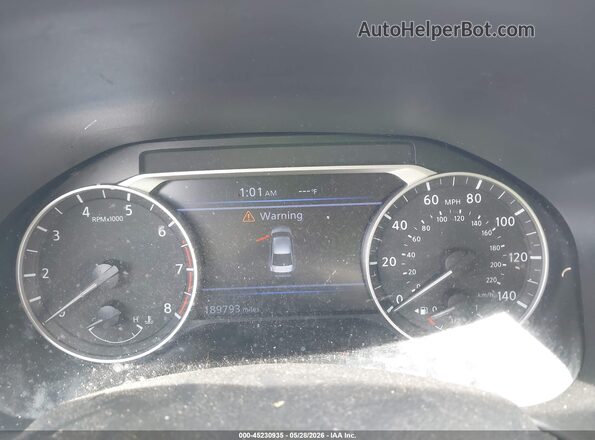 1N4BL4CV3KC194674 2019 NISSAN ALTIMA Silver Rear seats view
