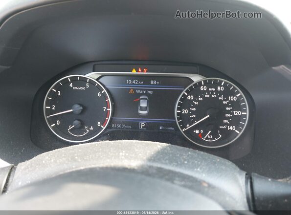 1N4BL4CV3LC127171 2020 NISSAN ALTIMA Серебряный Вид задних сидений