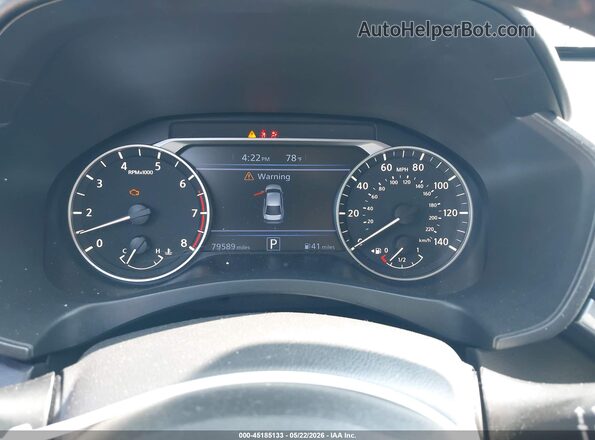 1N4BL4CV3MN343768 2021 NISSAN ALTIMA Black Widok tylnych siedzeń