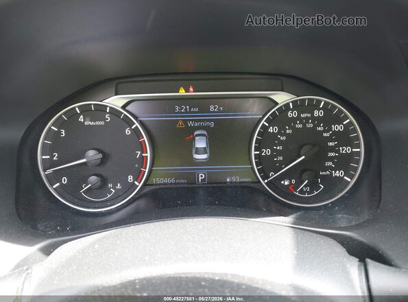 1N4BL4CV3MN346413 2021 NISSAN ALTIMA Black Հետևի նստատեղերի տեսք
