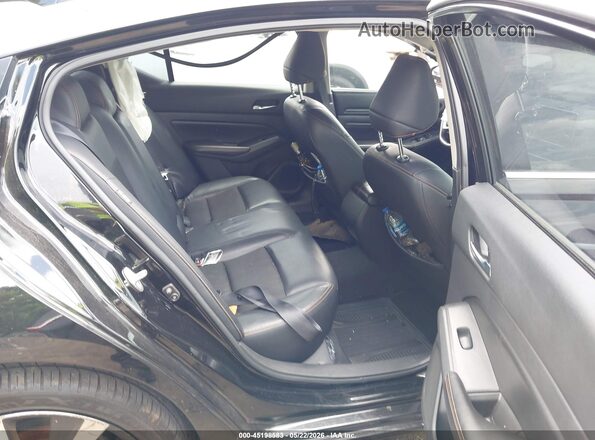 1N4BL4CV3MN371182 2021 NISSAN ALTIMA Black VIN კოდის სტიკერის ხედი