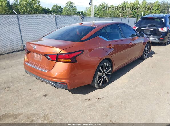 1N4BL4CV4LC260215 2020 NISSAN ALTIMA Orange Trasero derecho