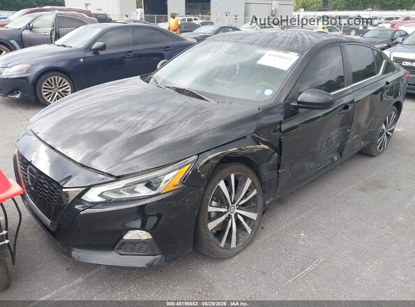 1N4BL4CV4NN333722 2022 NISSAN ALTIMA Black Передня ліва чверть