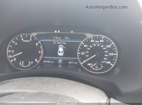 1N4BL4CV4NN333722 2022 NISSAN ALTIMA Black Вид задніх сидінь