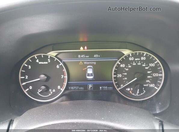 1N4BL4CV4NN352805 2022 NISSAN ALTIMA Silver Հետևի նստատեղերի տեսք