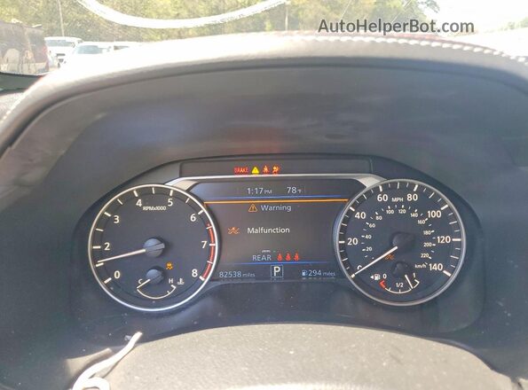 1N4BL4CV4RN343575 2024 NISSAN ALTIMA Gray Instrument cluster view