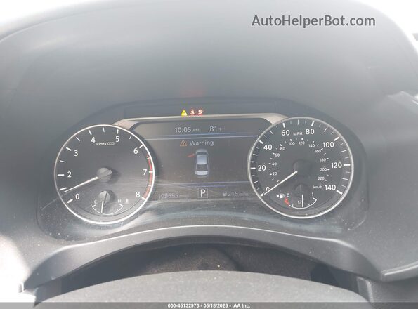 1N4BL4CV5LC127317 2020 NISSAN ALTIMA Серебряный Вид задних сидений