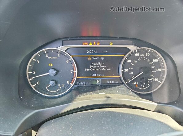 1N4BL4CV6LC131845 2020 NISSAN ALTIMA Серебряный 