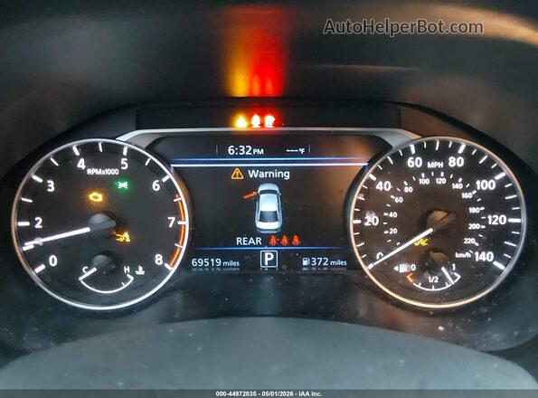 1N4BL4CV6RN349118 2024 NISSAN ALTIMA Black Հետևի նստատեղերի տեսք