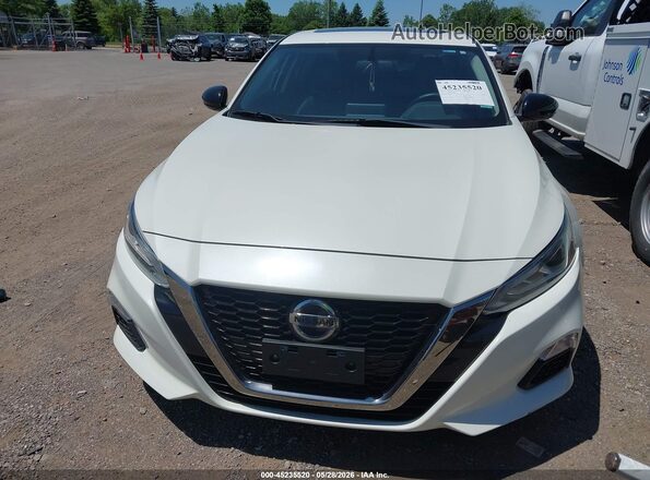 1N4BL4CV7KC237963 2019 NISSAN ALTIMA White Սարքավորումների վահանակի տեսք