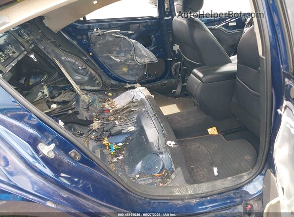 1N4BL4CV7LC236281 2020 NISSAN ALTIMA Blue VIN კოდის სტიკერის ხედი