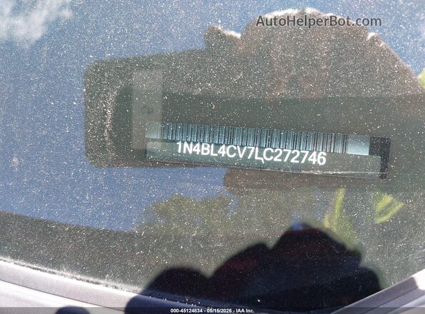 1N4BL4CV7LC272746 2020 NISSAN ALTIMA Красный Вид подкапотного пространства