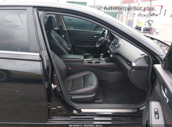1N4BL4CV7LN305295 2020 NISSAN ALTIMA Black Widok wnętrza z przodu