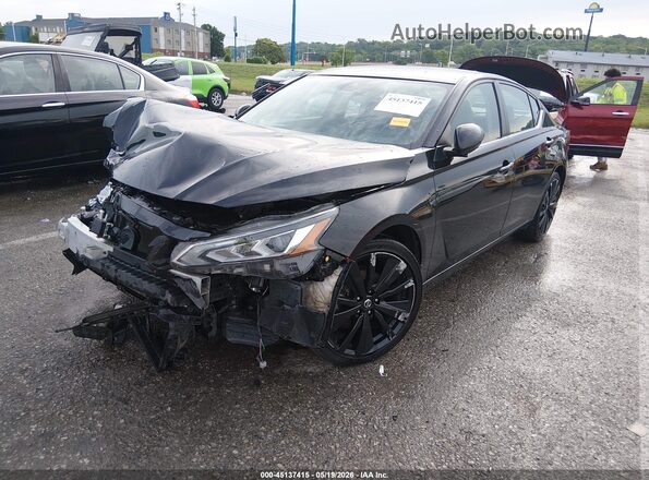 1N4BL4CV7NN330748 2022 NISSAN ALTIMA Черный Передняя левая четверть